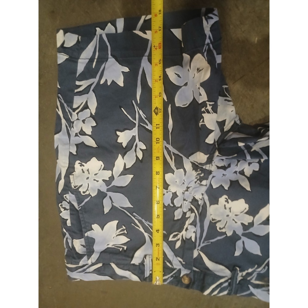Polo Ralph Lauren Men's 35 Blue Floral Print Stretch Chino Shorts - Picture 7 of 10